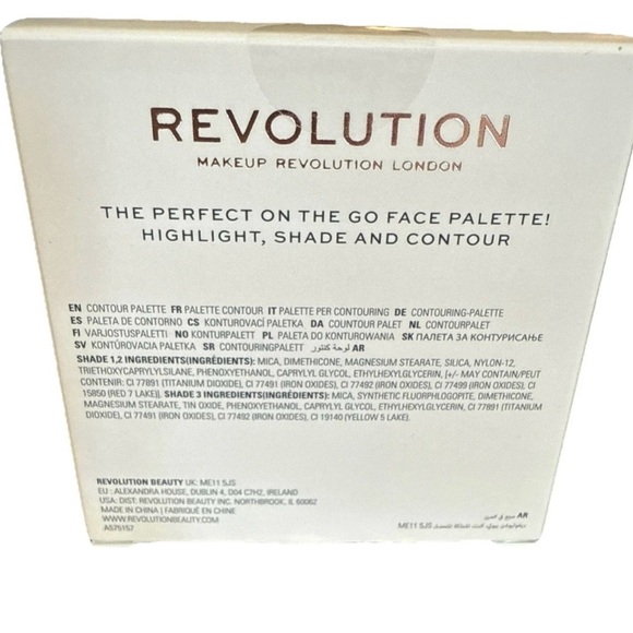 Makeup Revolution Contour Powder Compact - Light Palette - Picture 2 of 3